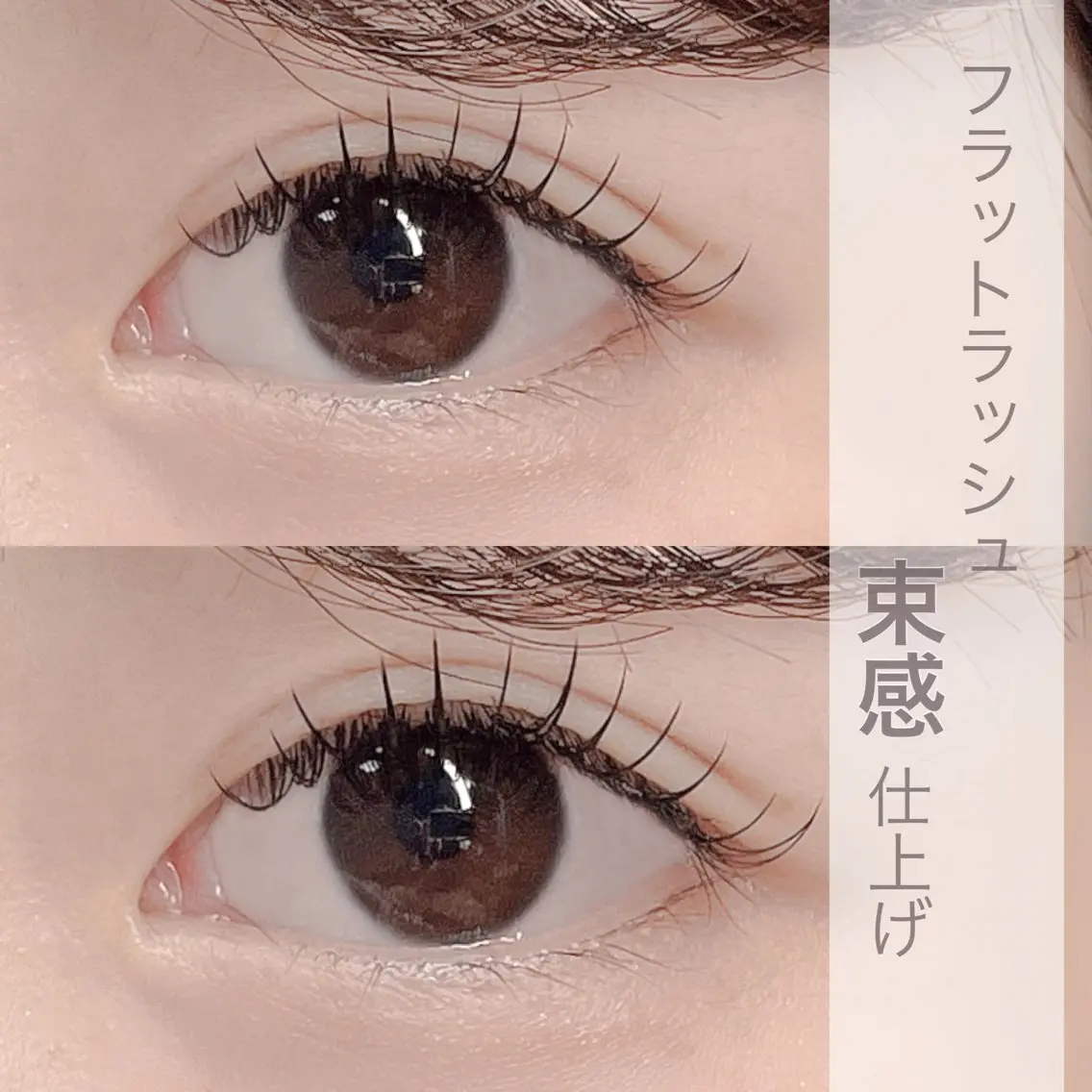 マツエク・マツパ 束感まつ毛 フラットラッシュ 韓国風マツエク Aimey 🌷marinaのマツエク・マツパデザイン