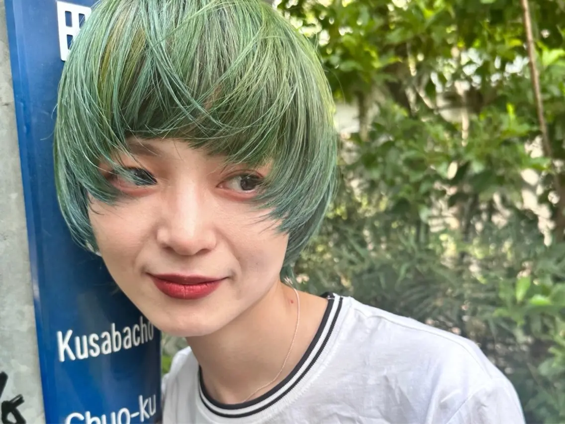 ショート ボブ レイヤーカット 似合わせカット ショートヘア 岩本 陽介のヘアスタイル