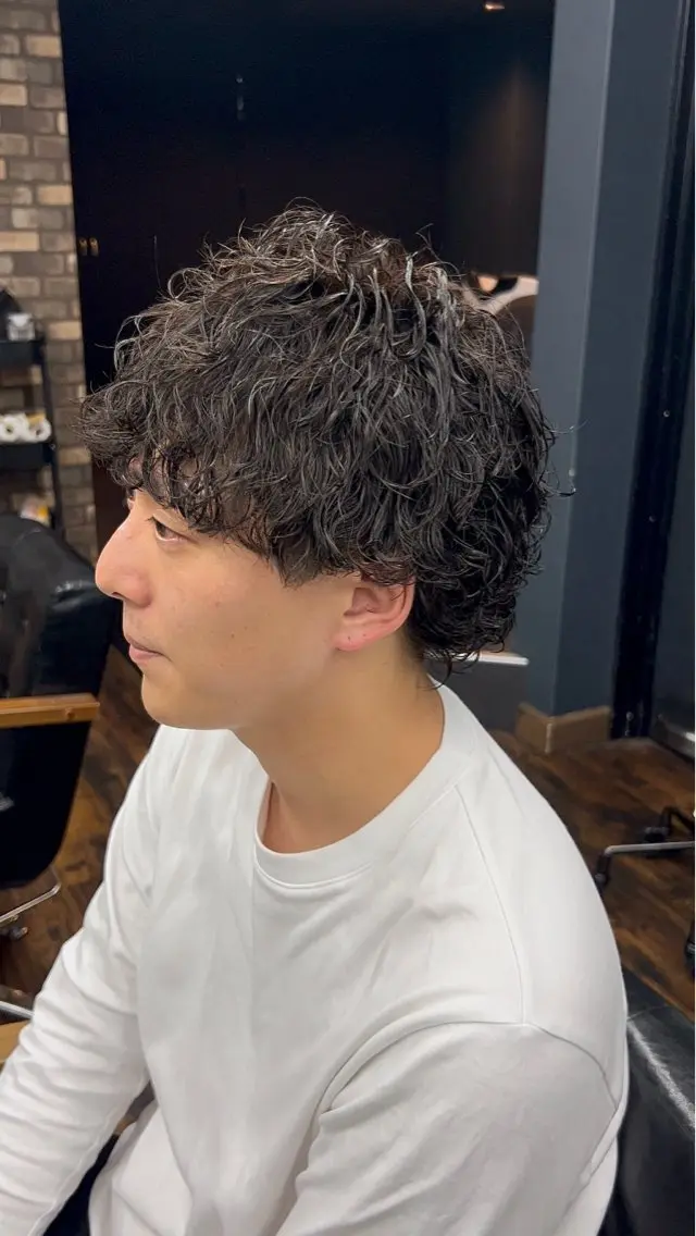 メンズ 井高 洸のヘアスタイル