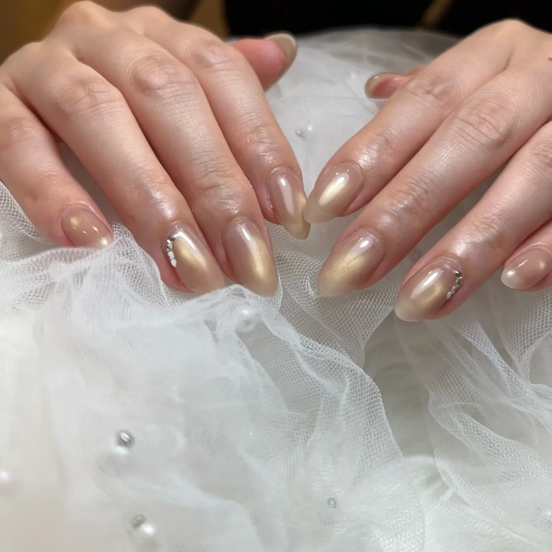 ネイル マグネットネイル ハンドネイル Lilibeauty salonのネイルデザイン