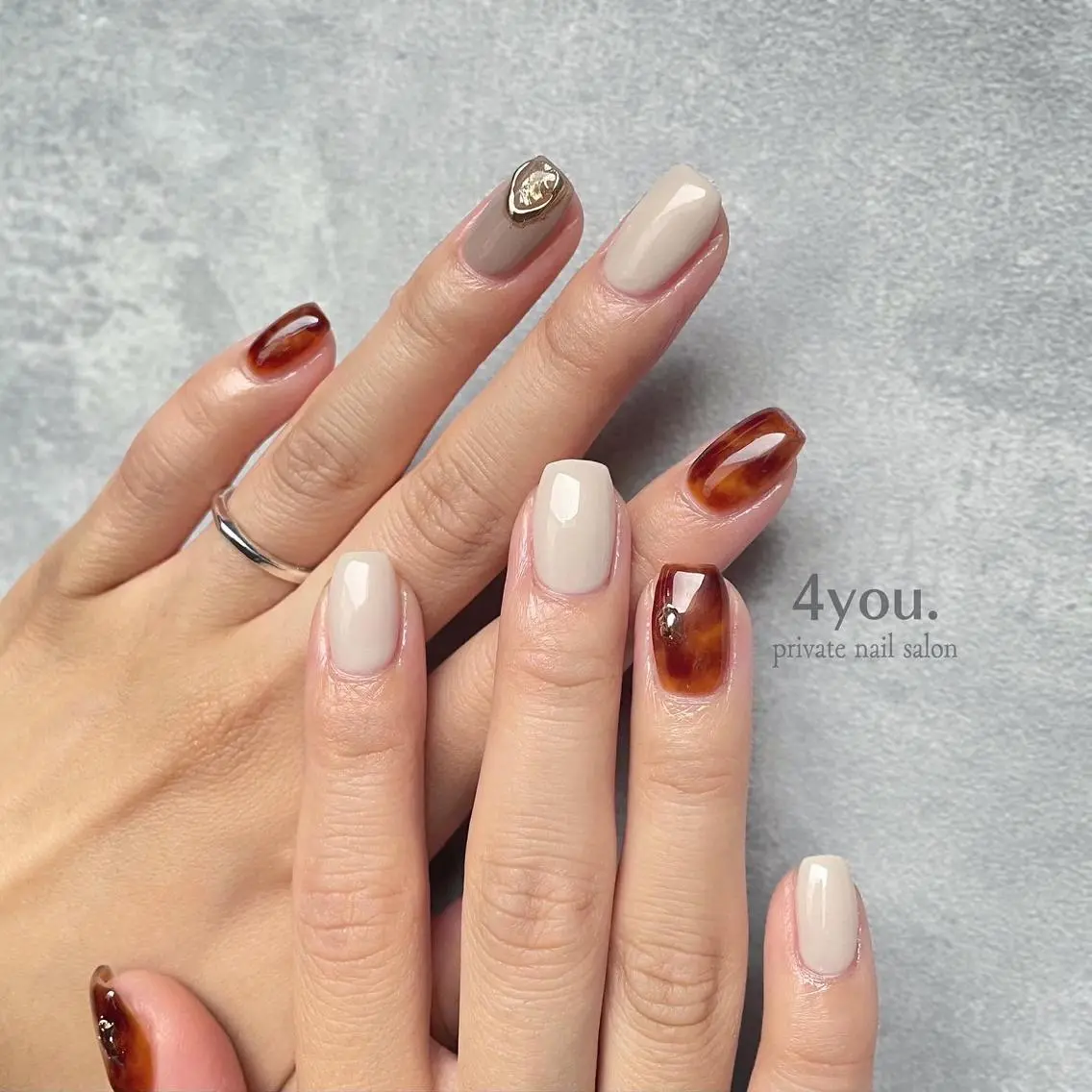 ネイル nail salon ４ｙｏｕ．のネイルデザイン