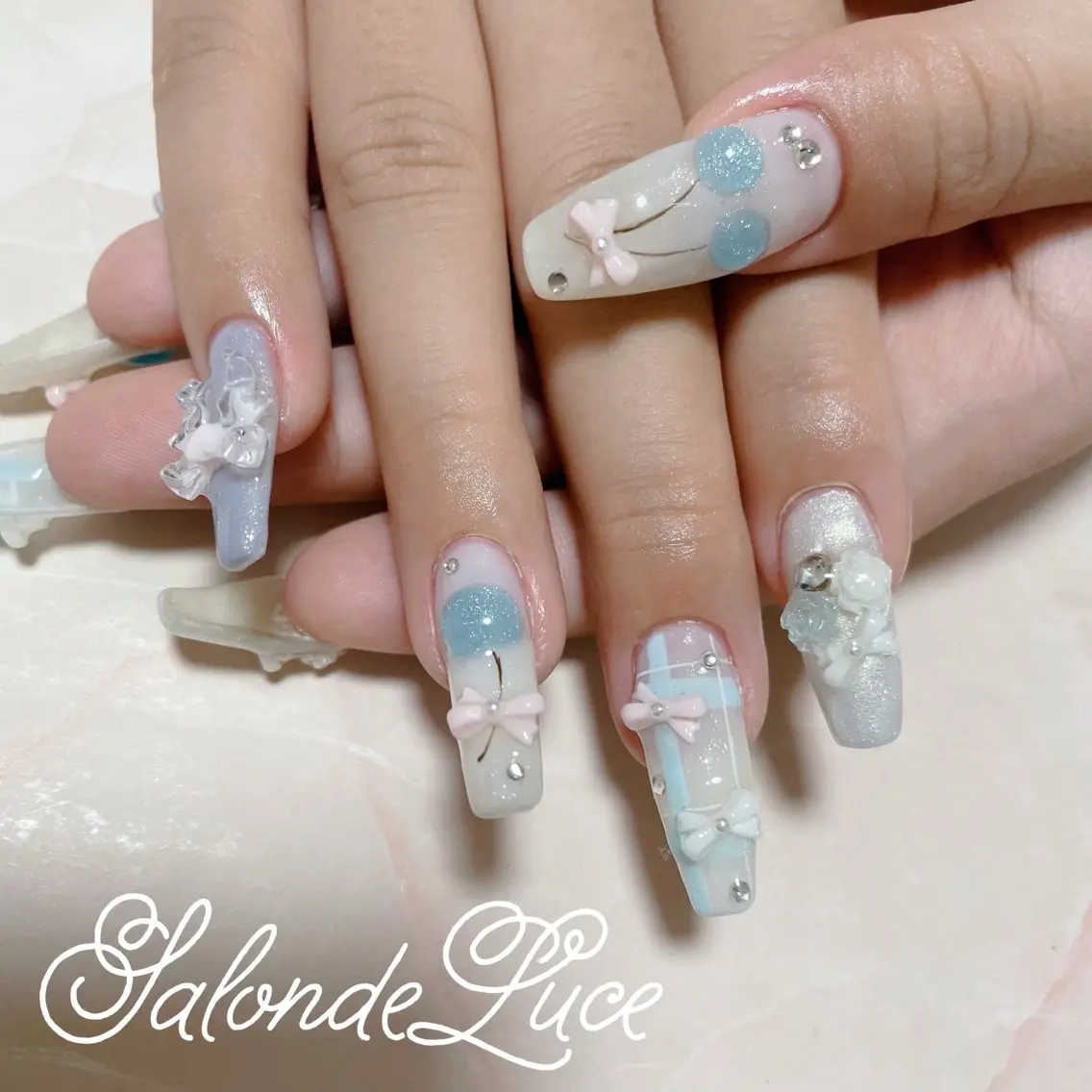 ネイル 春ネイル Salon de Luceのネイルデザイン
