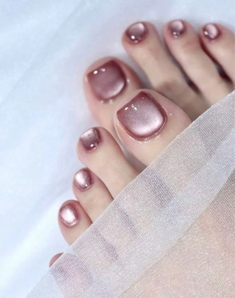 ネイル 韓国ネイル マグネットネイル 持ち込み フットネイル CICI NAIL_ROYALのネイルデザイン