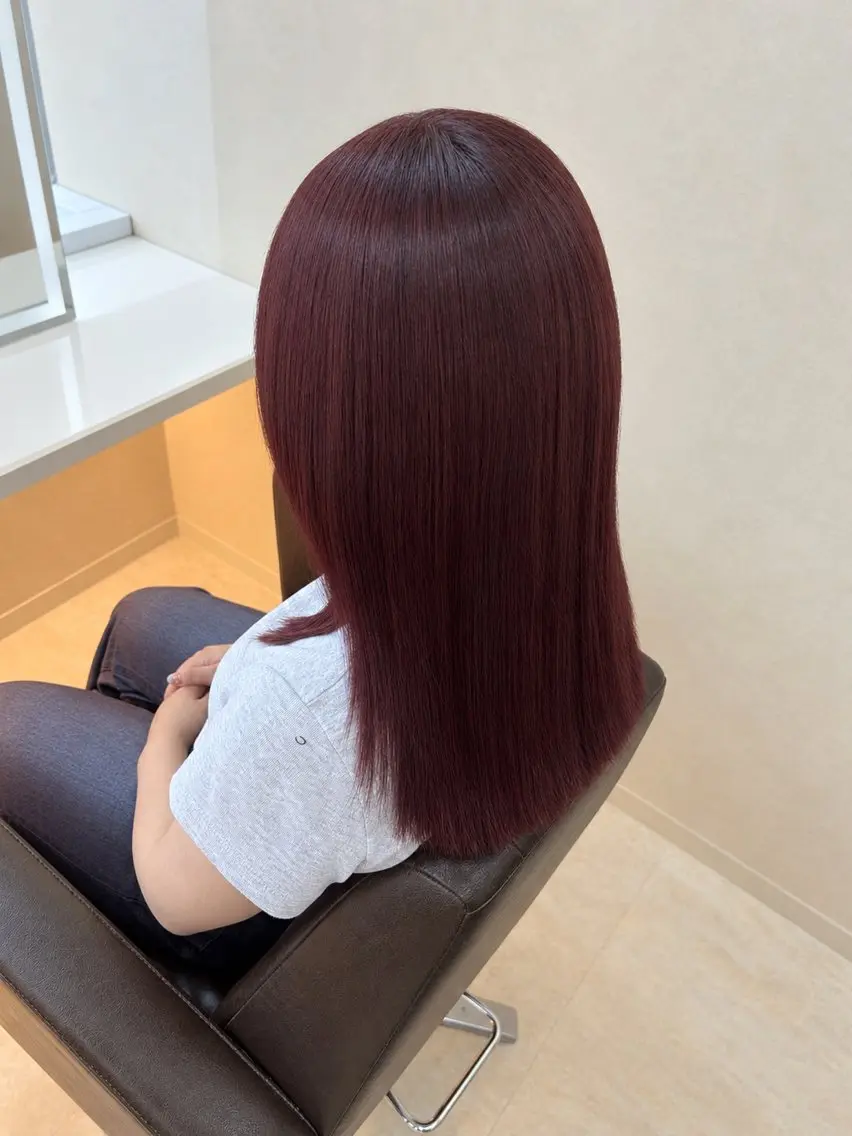 セミロング カラー 大島溜冬 【モデル募集中】のヘアスタイル