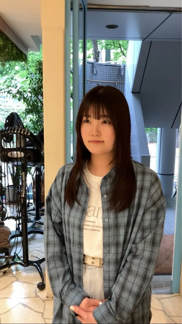 ロング カラー ヘアアレンジ 久野紗愛 【髪質改善　艶髪】のヘアスタイル