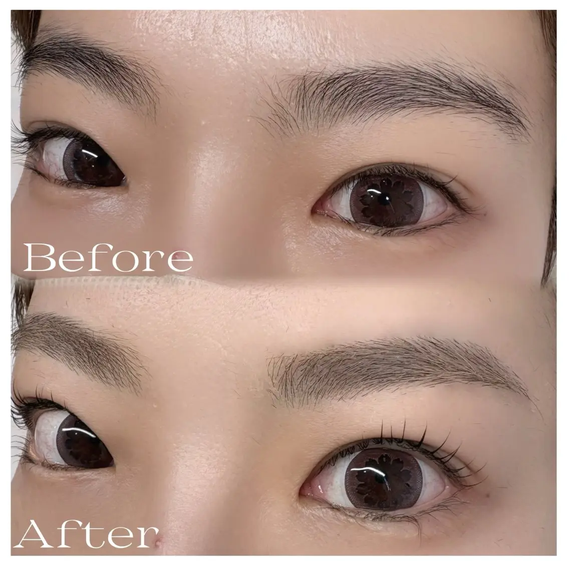 【期間限定】🫧まつげパーマ＋眉毛WAX脱毛🫧アイシャンプー、美容液つき🎀の写真