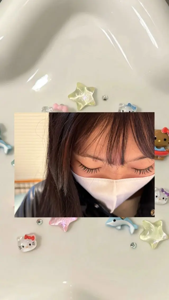 マツエク・マツパ 束感まつ毛 マツエク muk.🌙eye .SAAYA🎀のマツエク・マツパデザイン