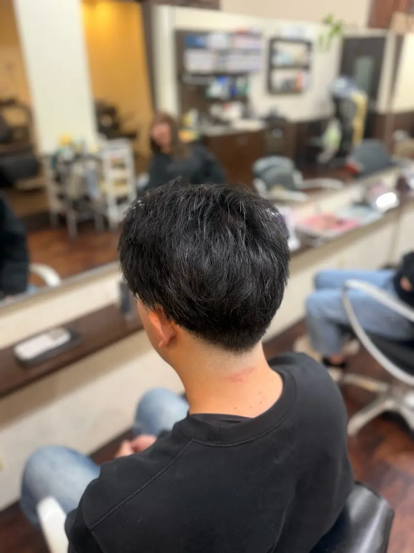 メンズ フェードカット カット 🫧AMAN🫧 鈴木美佑のヘアスタイル