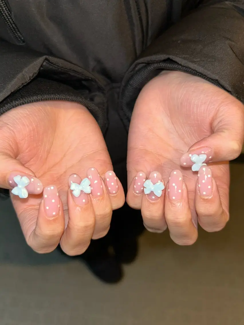 セミロング ハンドネイル Nbibi nail salonのネイルデザイン