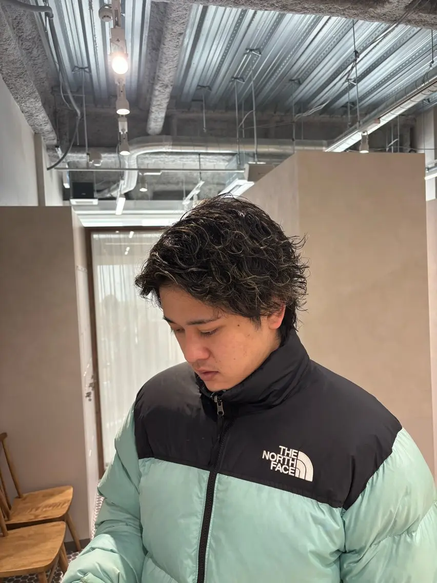 パーマ メンズ 【メンズ特化】 神谷洸季のヘアスタイル