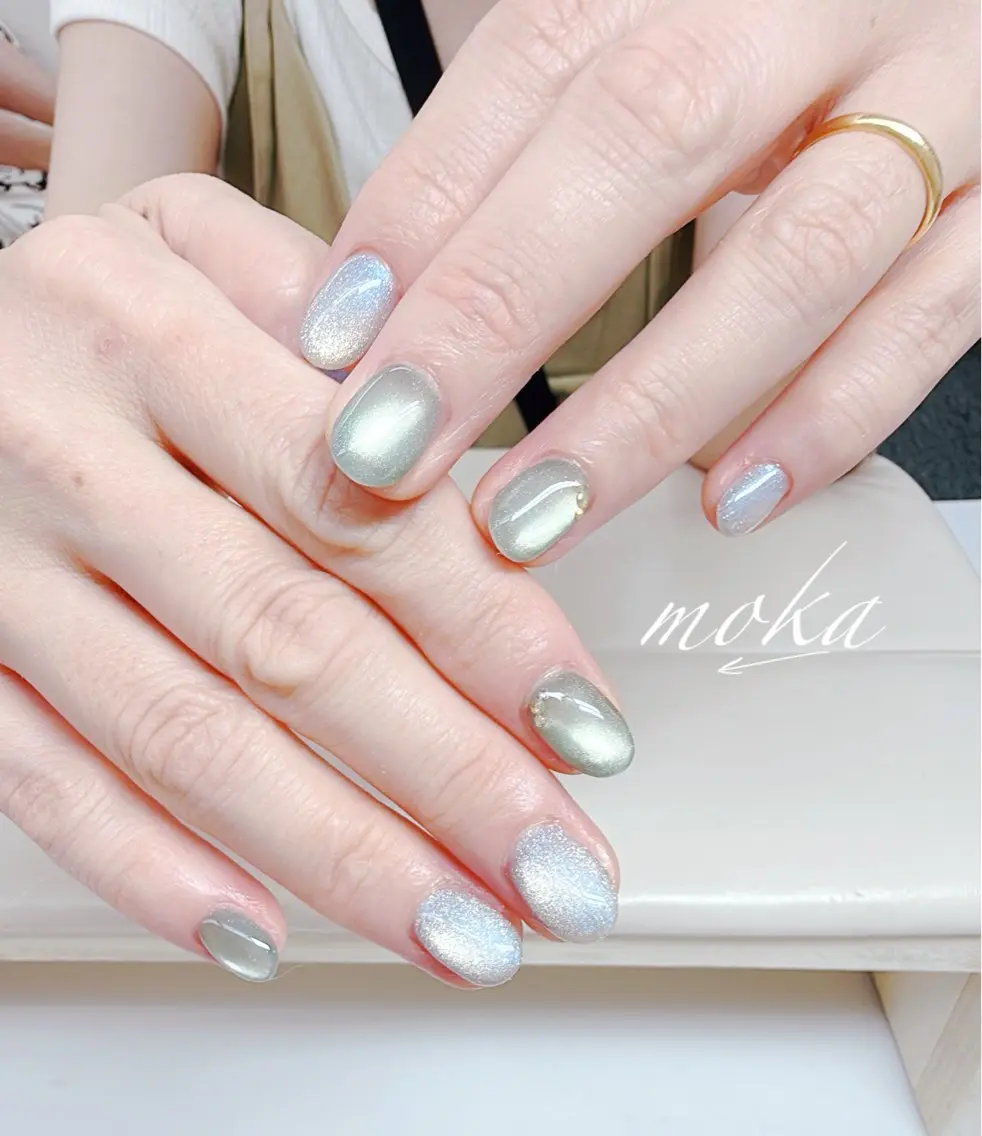 ネイル ハンドネイル ハンドケア 胡蝶蘭レディースサロ ンNailMOKAのネイルデザイン