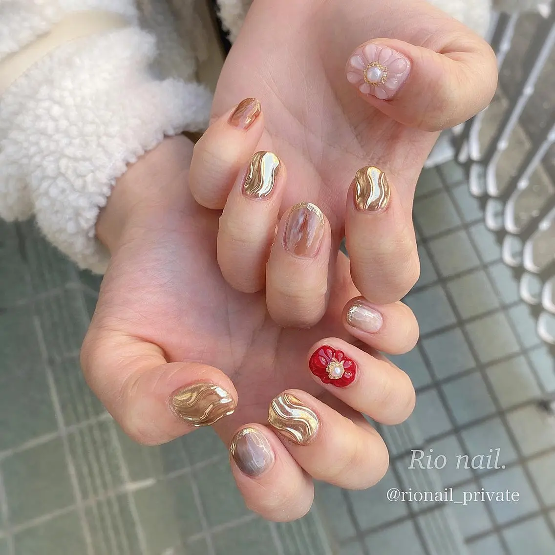 ネイル ハンドネイル nailsalon linneのネイルデザイン