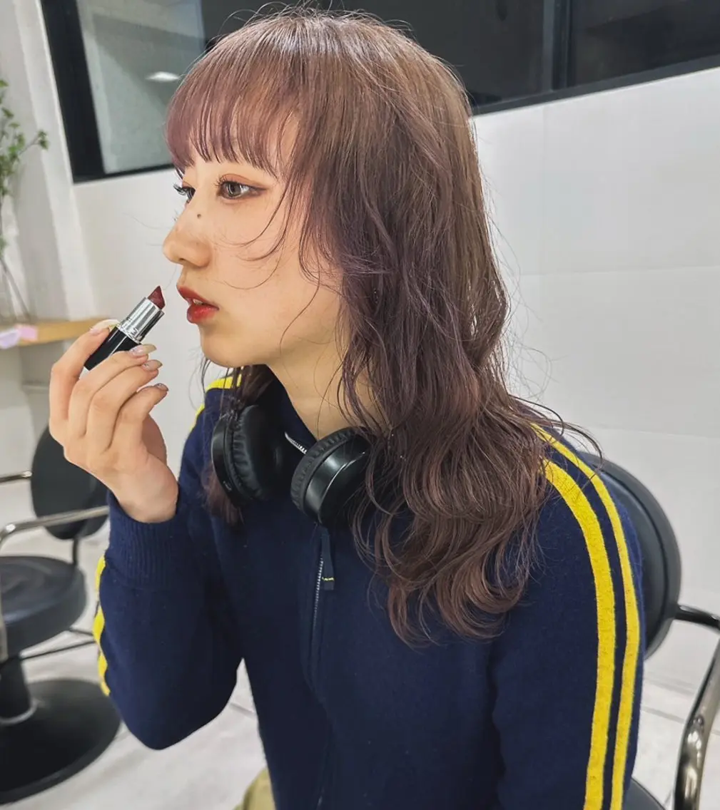セミロング 米澤 俊輔のヘアスタイル