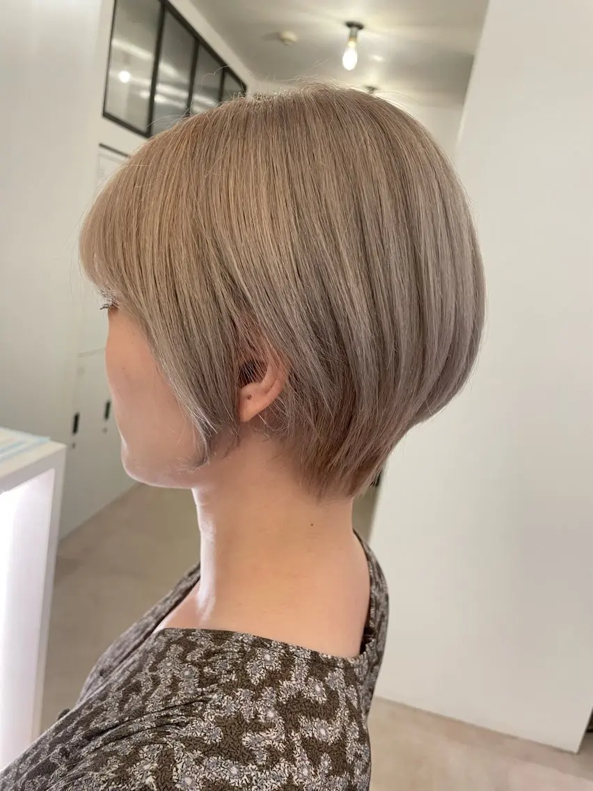 ショート KOGA／ パーマモデル募集のヘアスタイル