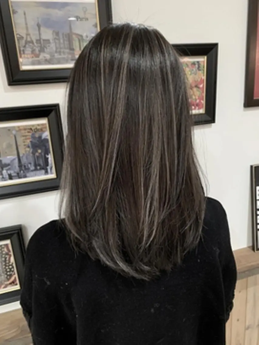 リタッチカラー✨️【根元のみ】・ライトトリートメントの写真