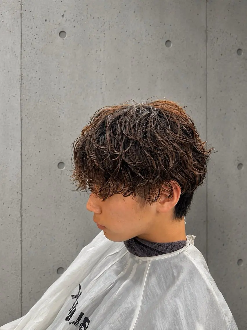 パーマ メンズ フェードカット メンズパーマ 🔥メンズ特化🔥 匠翔のヘアスタイル