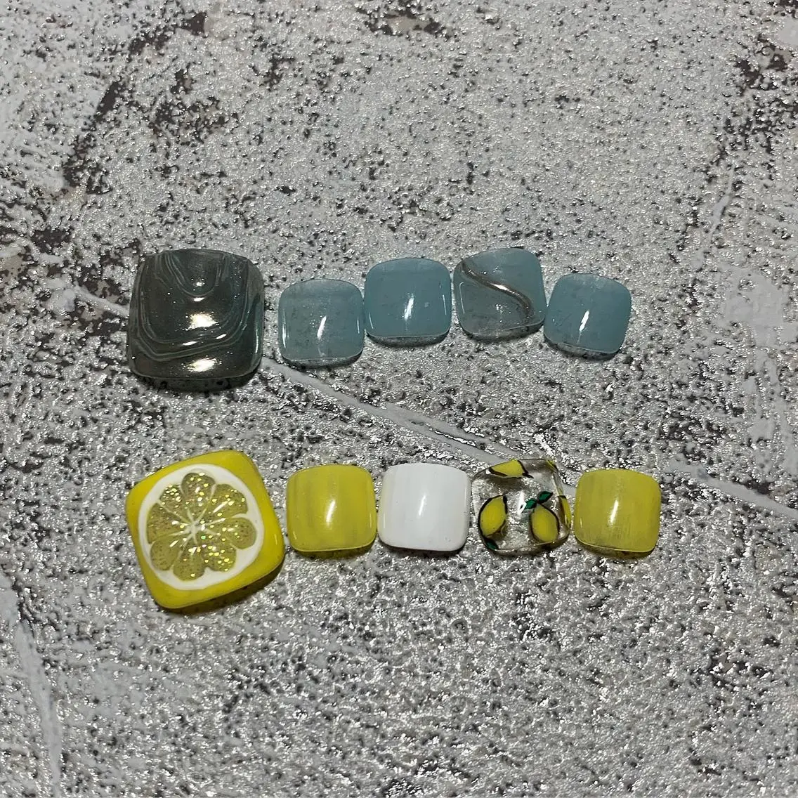 ネイル フットネイル lylynail YUUKAのネイルデザイン