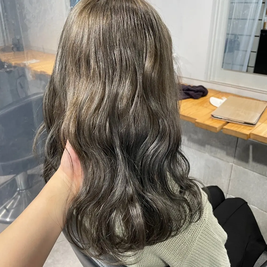 ロング ヘアカラー ヘッドスパ レイヤーStyle 🪽菜々実のヘアスタイル