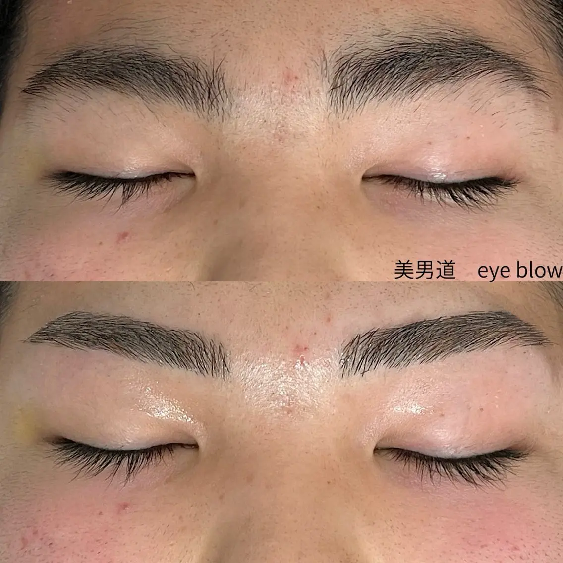 メンズ アイブロウ ワックス脱毛 眉カット BINANDO 桑原の眉毛・アイブロウイメージ