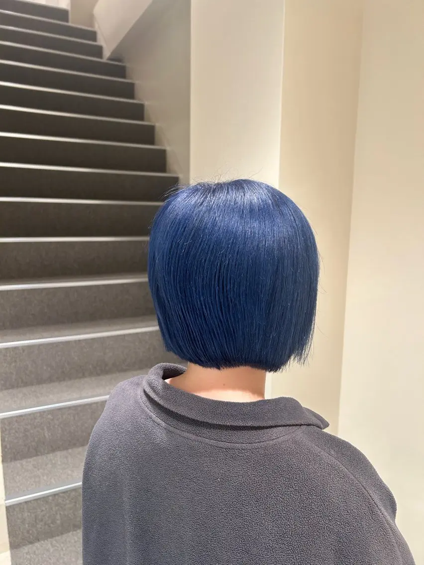 ショート カラー ヘアカラー ヘアーズギャラリー 山本愛華のヘアスタイル