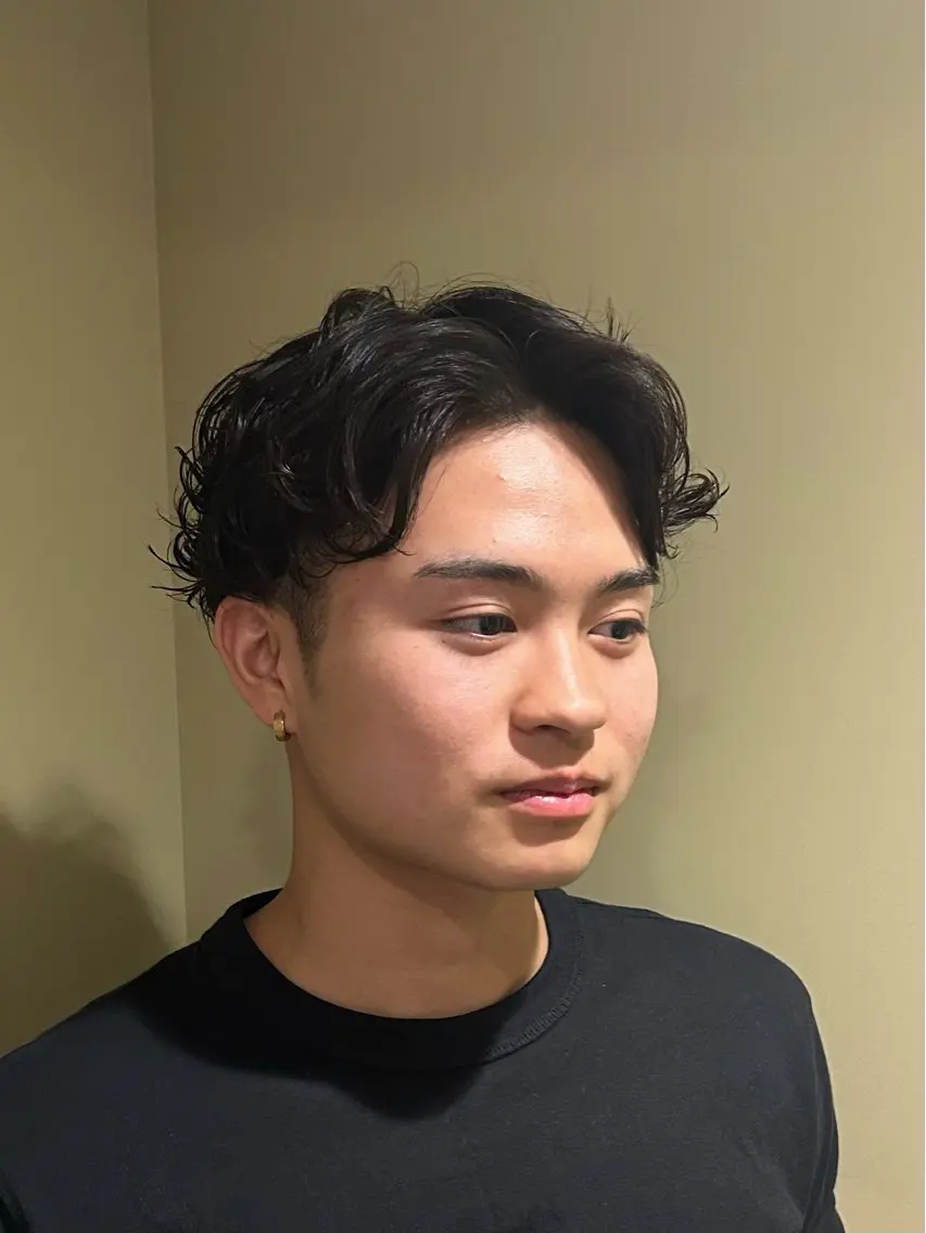 パーマ メンズ カット パーマ ✨カットモデル募集✨ iroha🪼のヘアスタイル