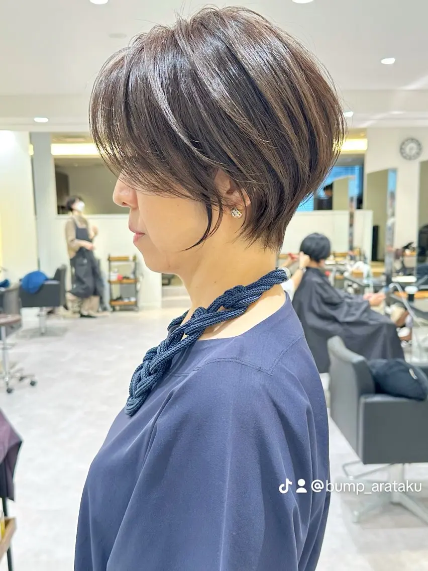 ショート ショート/ボブ/髪 質改善🌼　荒砂のヘアスタイル