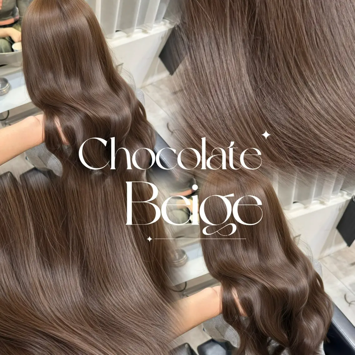 セミロング カラー ベージュカラー ブリーチ 透明感カラー ダブルカラー ブリーチなしカラー カット ヘアカラー トリートメント Mizuki /SOYONのヘアスタイル