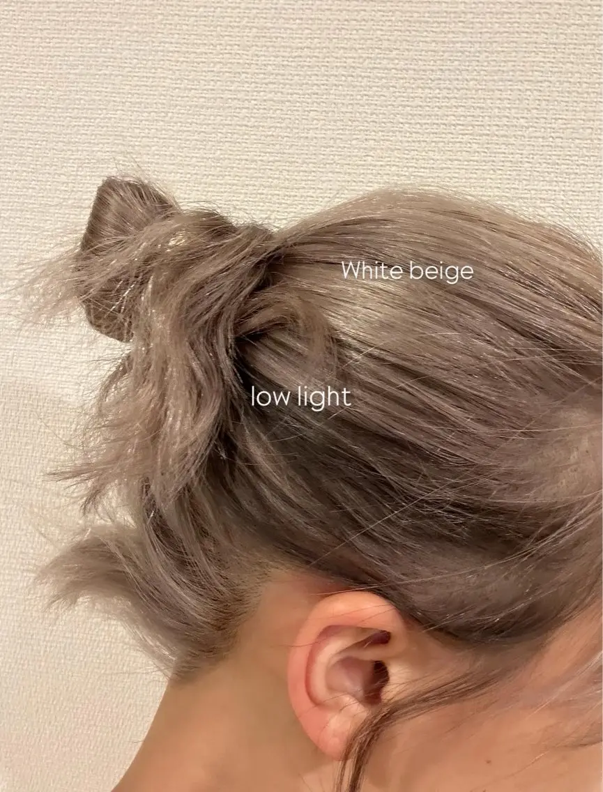 ミディアム カラー カット ヘアカラー トリートメント ブリーチカラー🫧 森　凪沙のヘアスタイル