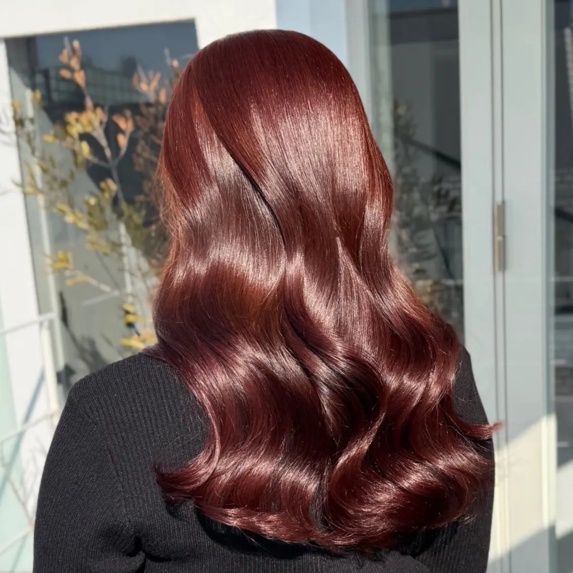 ミディアム カラー ROIS 渋谷のヘアスタイル