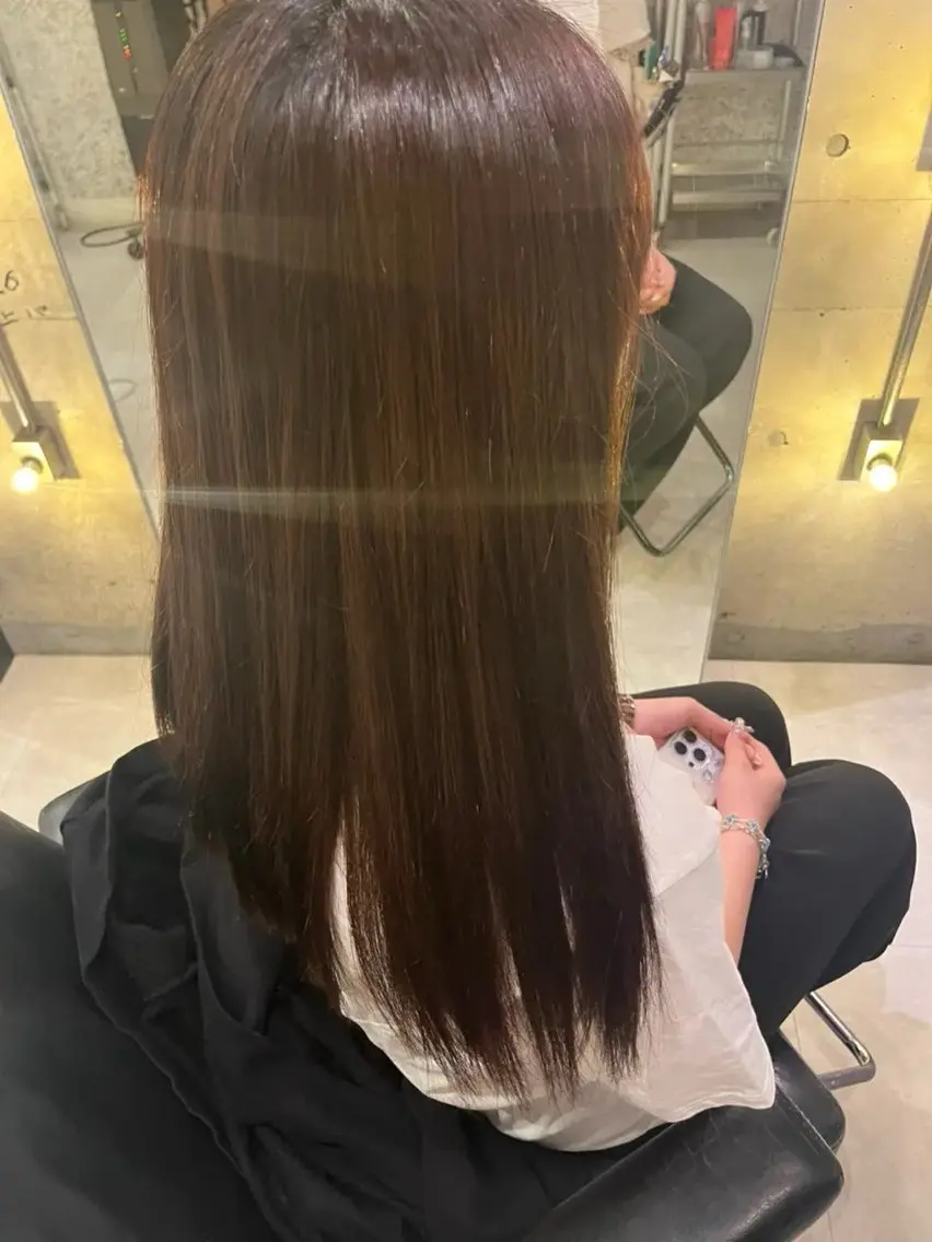 ロング トリートメント トリートメント «料金🆓カット モデル»キリ🌿のヘアスタイル