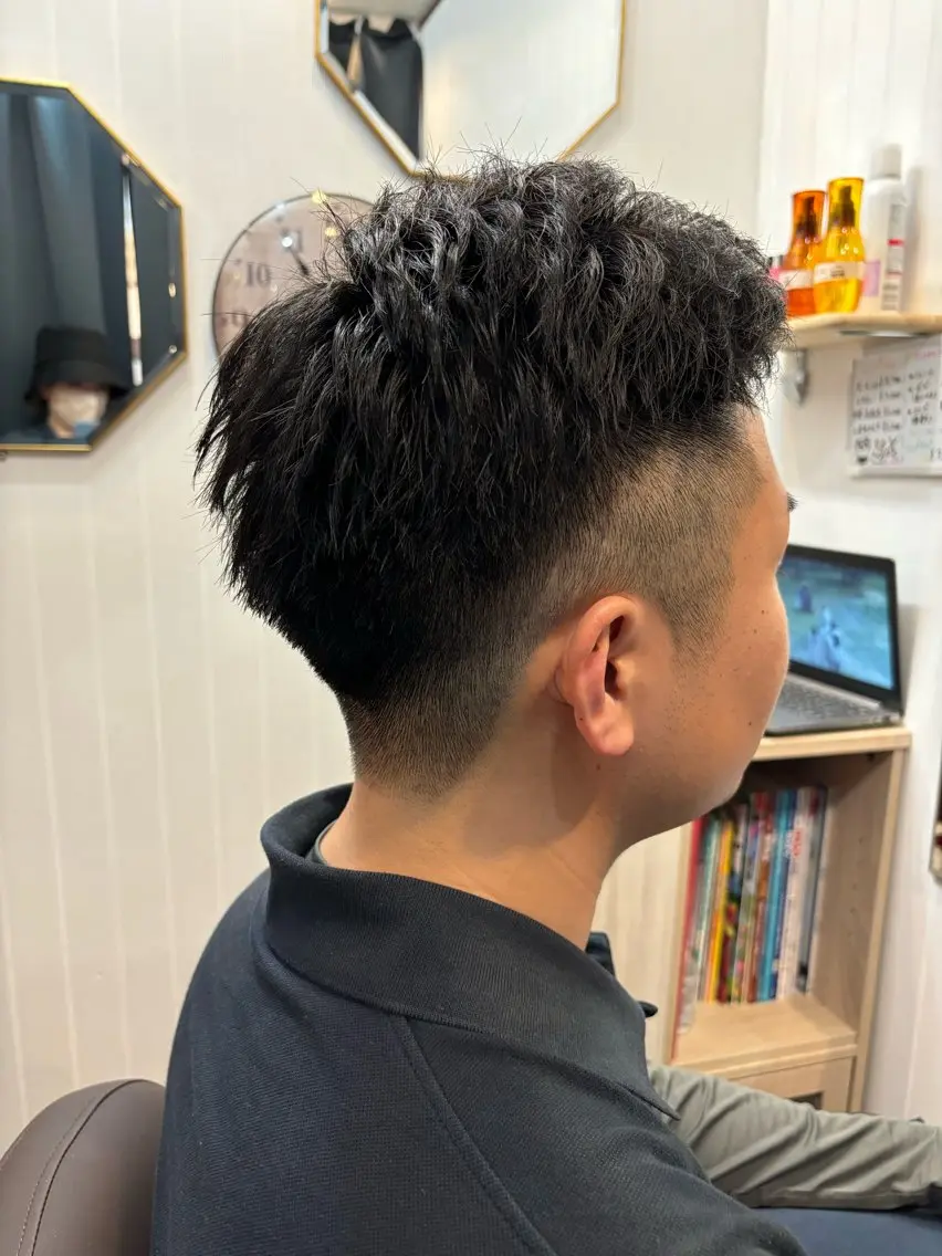 ショート メンズ ヘッドスパ m walk エム ウォークのヘアスタイル