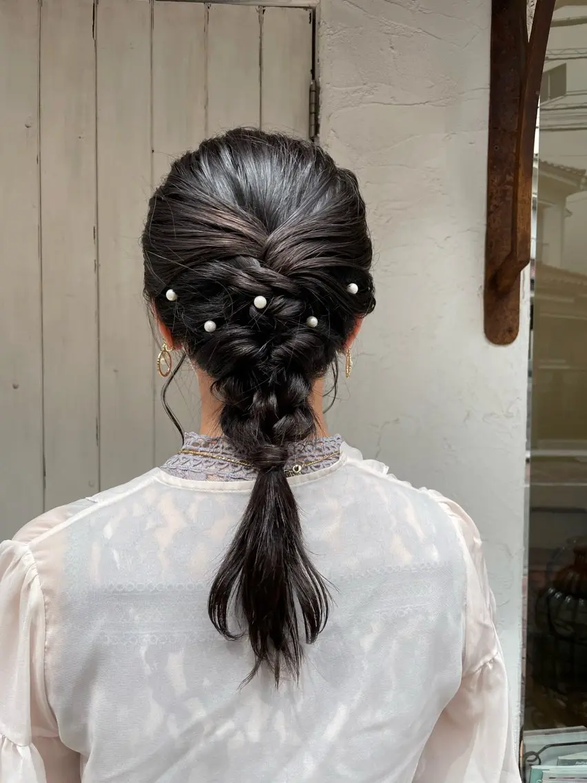 【イベントに】ヘアセット(ヘアアレンジ) ¥4400の写真