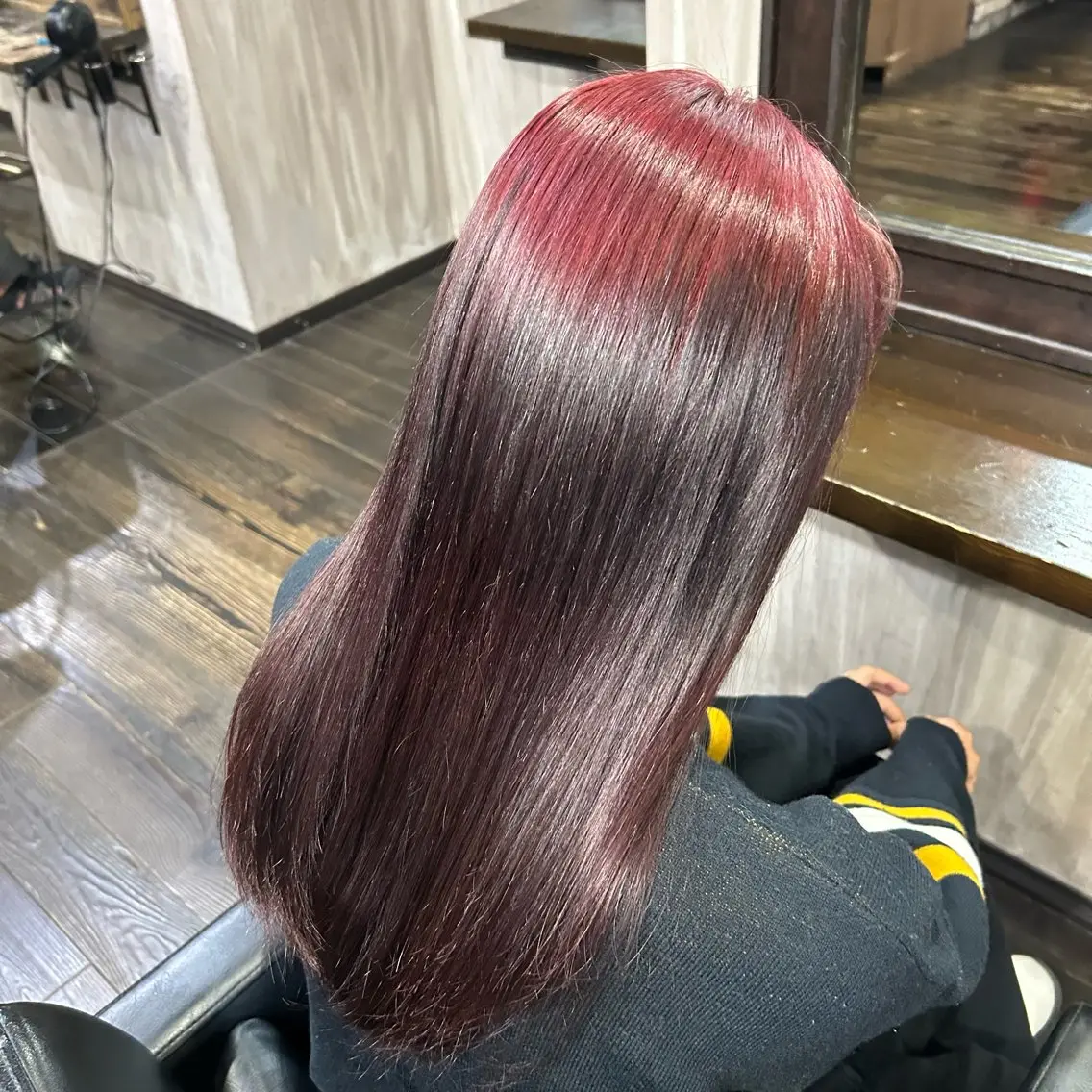 ロング カラー カット ヘアカラー トリートメント 👾坂田 天音👾のヘアスタイル
