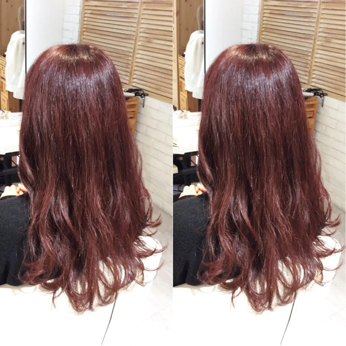 ロング カラー ヘアアレンジ 金子 富士のヘアスタイル