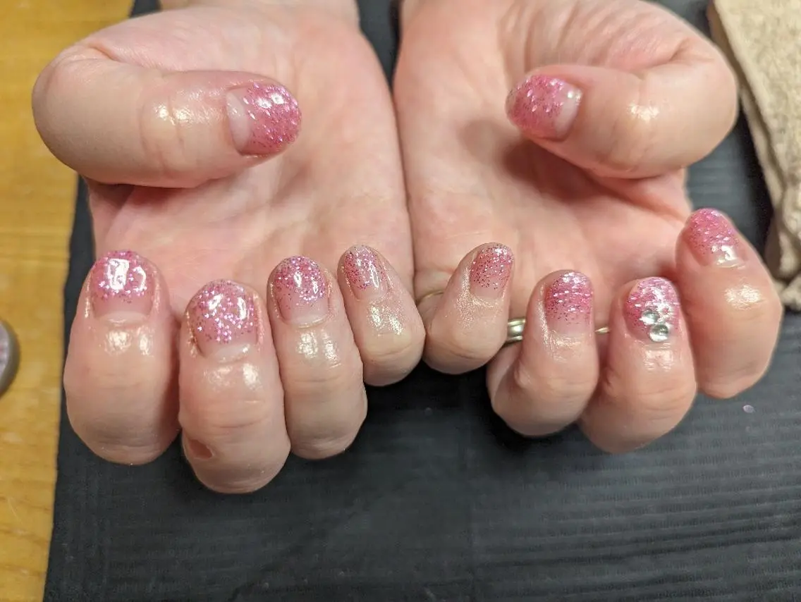 ネイル ラメ(グリッター) ラメグラデーション ✨ameru✨ nailsalonのネイルデザイン
