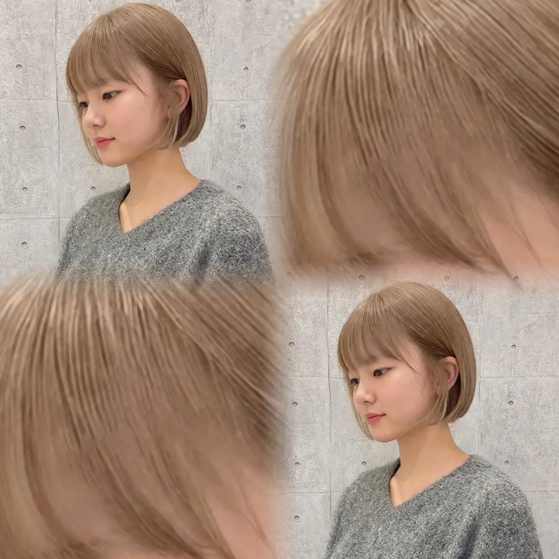 ショート 似合わせヘア🤎透明 感カラー🤎MIKAのヘアスタイル