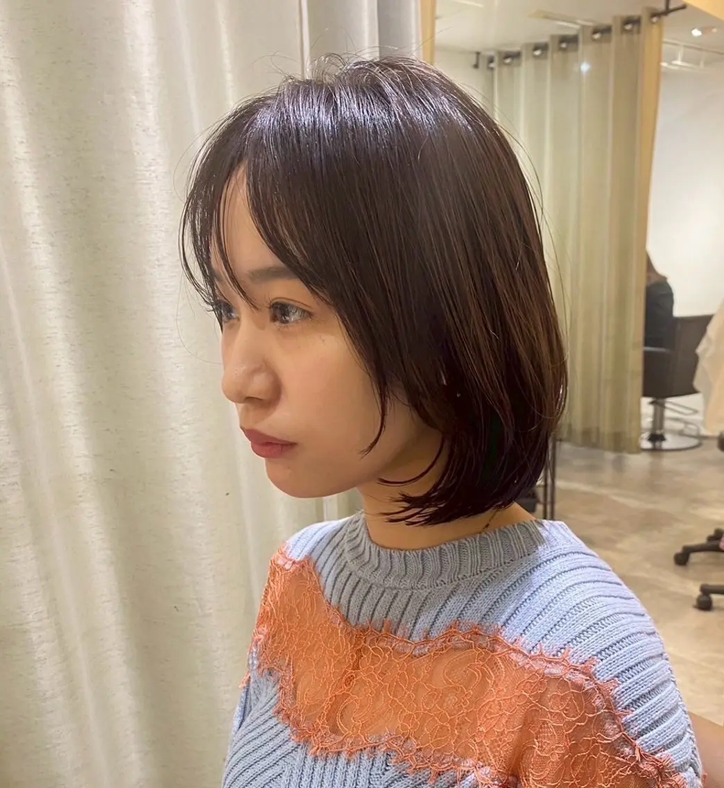 ロング カラー ヘアカラー 髪質改善 ANs. りこのヘアスタイル