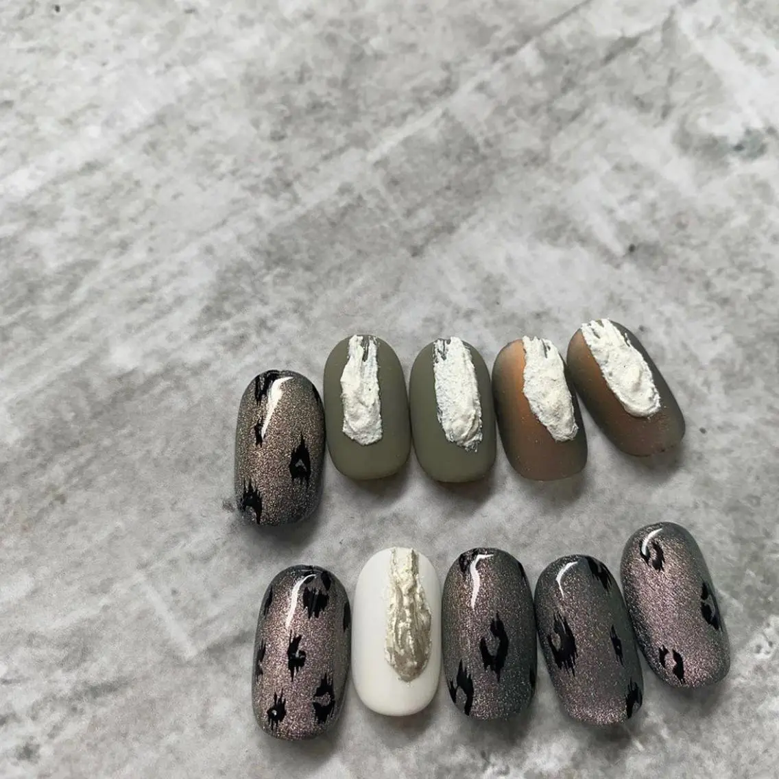 ネイル ハンドネイル ハンドケア lylynail YUUKAのネイルデザイン