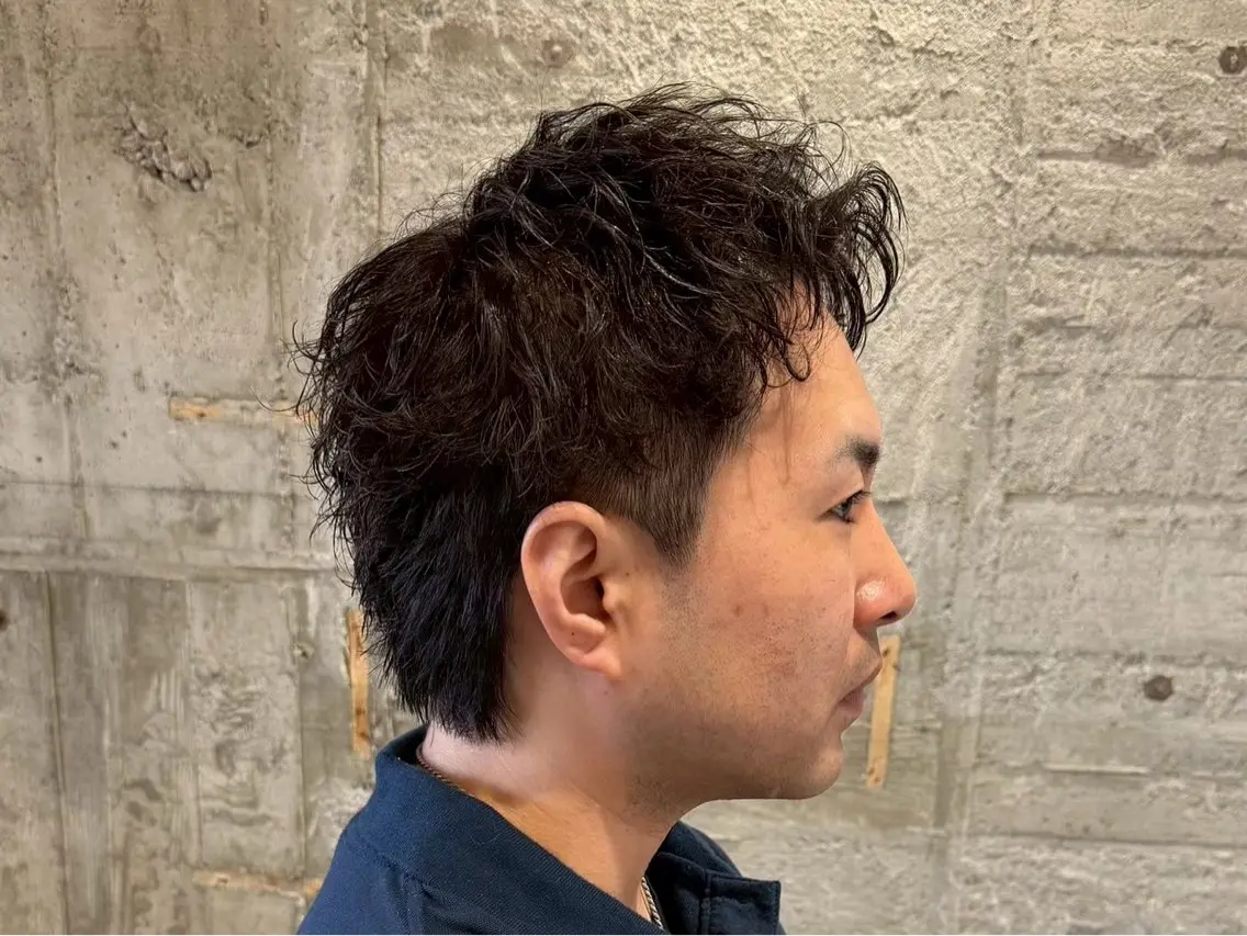 ショート メンズ 朝ラクパーマ 【SENA】のヘアスタイル