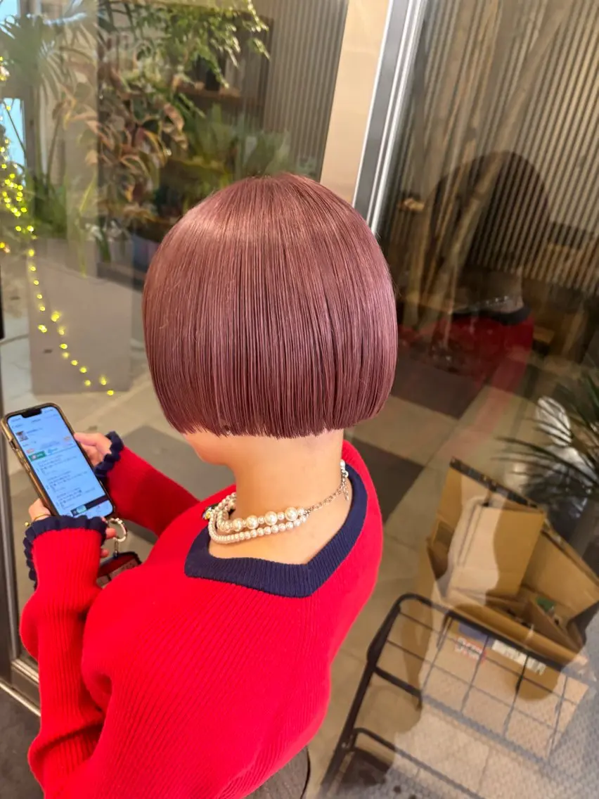 ショート カラー ブリーチ ケアブリーチ デザインカラー ダブルカラー ヘアカラー 🐰メンズカット 募集中/ゆな🐰のヘアスタイル