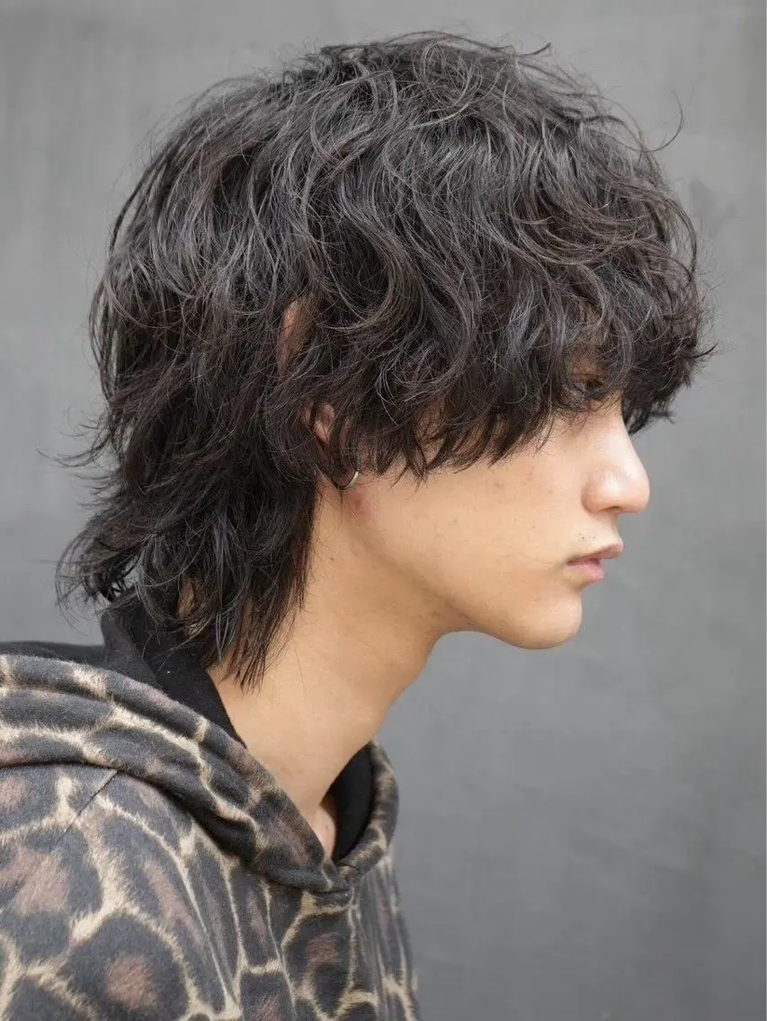 セミロング パーマ メンズ 【fifth】立野 涼太のヘアスタイル