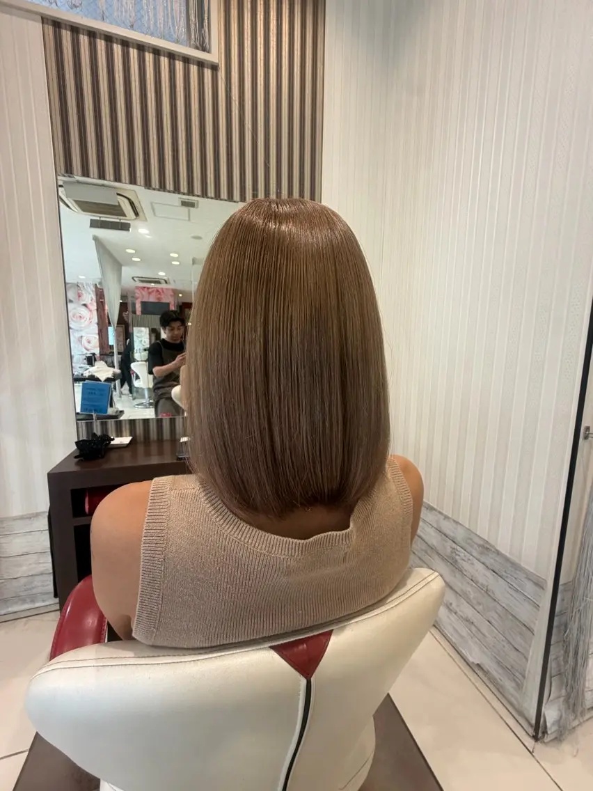 カラー ヘアカラー ⭐️髪質改善⭐️ フジヒサゴウタのヘアスタイル