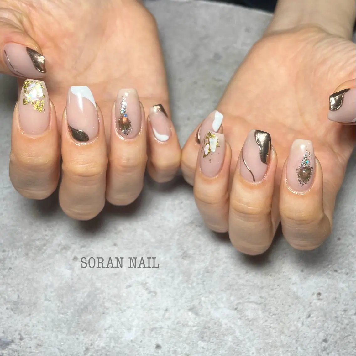 ネイル ハンドネイル soran nailのネイルデザイン