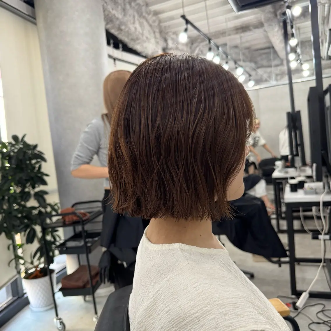 ショート ボブ カット ヘアカラー ボブ/艶カラー 梅田🦋さかそ。のヘアスタイル
