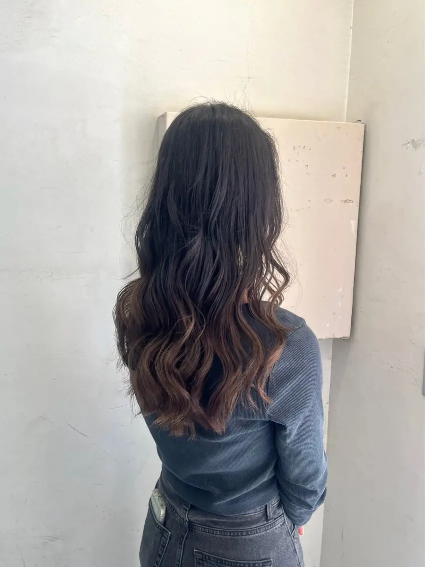 ロング 横浜/カットモデル 佐藤桃香 🦥のヘアスタイル