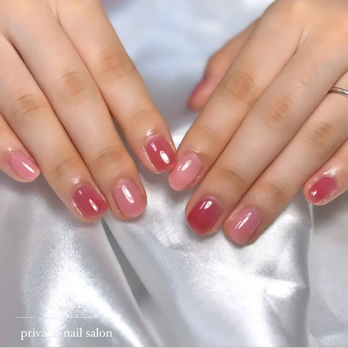 ネイル ワンカラーネイル NOA NAILのネイルデザイン