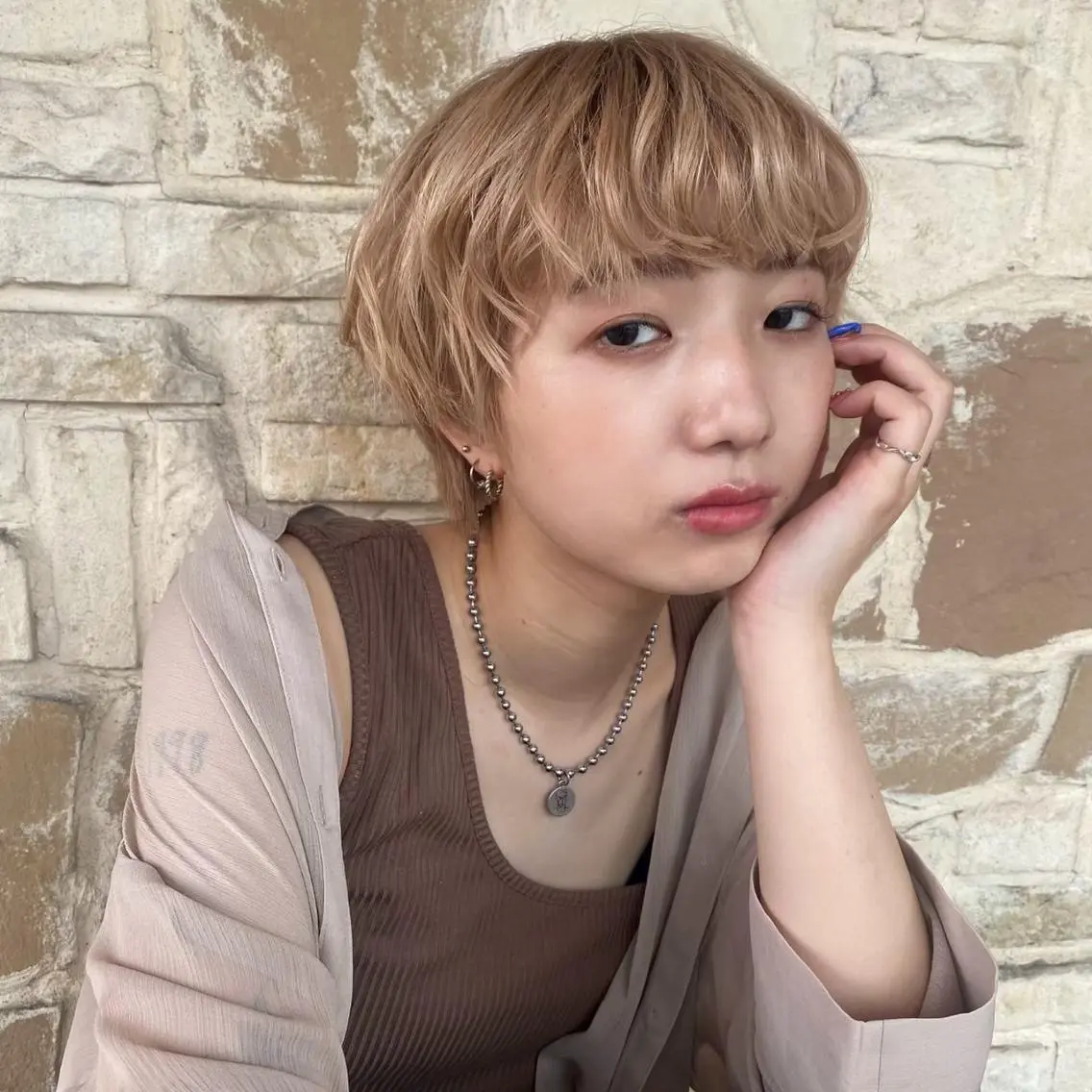 カラー ヘアアレンジ ショート カット ヘアカラー ＴＪ天気予報 天白店のヘアスタイル