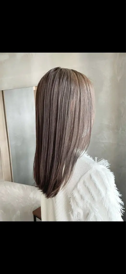 ✨おすすめ✨カット+ケアカラー+5stepトリートメント【カラー集中補修】✨の写真