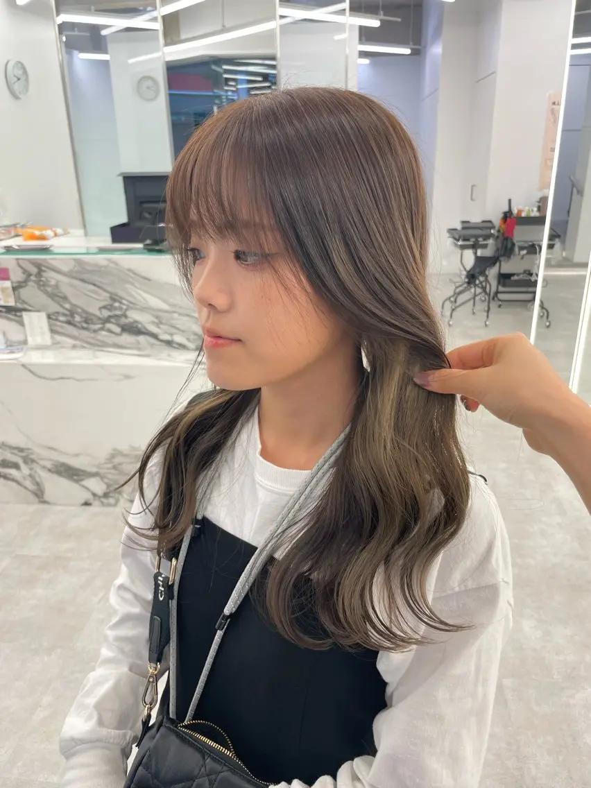 ロング カラー ヘアアレンジ カット ヘアカラー 【Sweep】おじま のぞみのヘアスタイル
