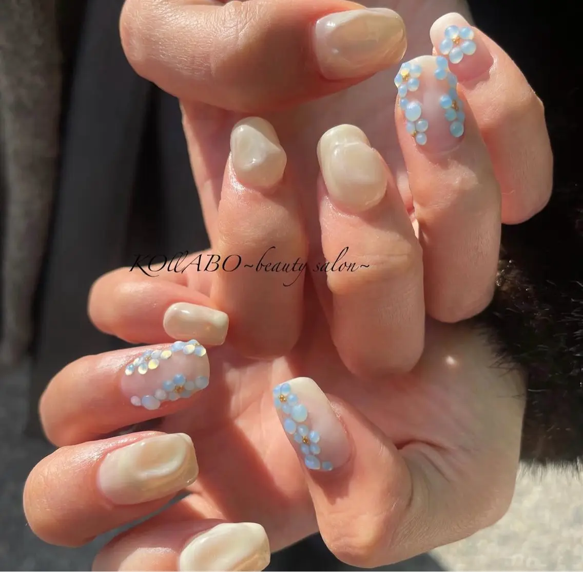 ネイル マットネイル ハンドネイル KOLLABO nailのネイルデザイン